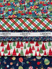 Liberty Lasenby Cotton - Sleigh Ride Christmas Bundle - 5 x Fat Quarter Pack