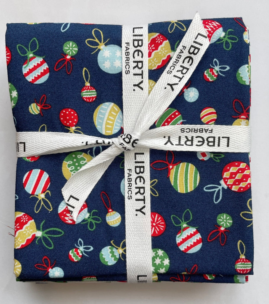 Liberty Lasenby Cotton - Sleigh Ride Christmas Bundle - 5 x Fat Quarter Pack