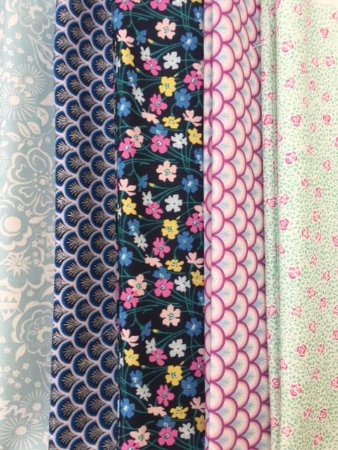 Liberty - Deco Dance - 5 x Fat Quarter Pack (3)